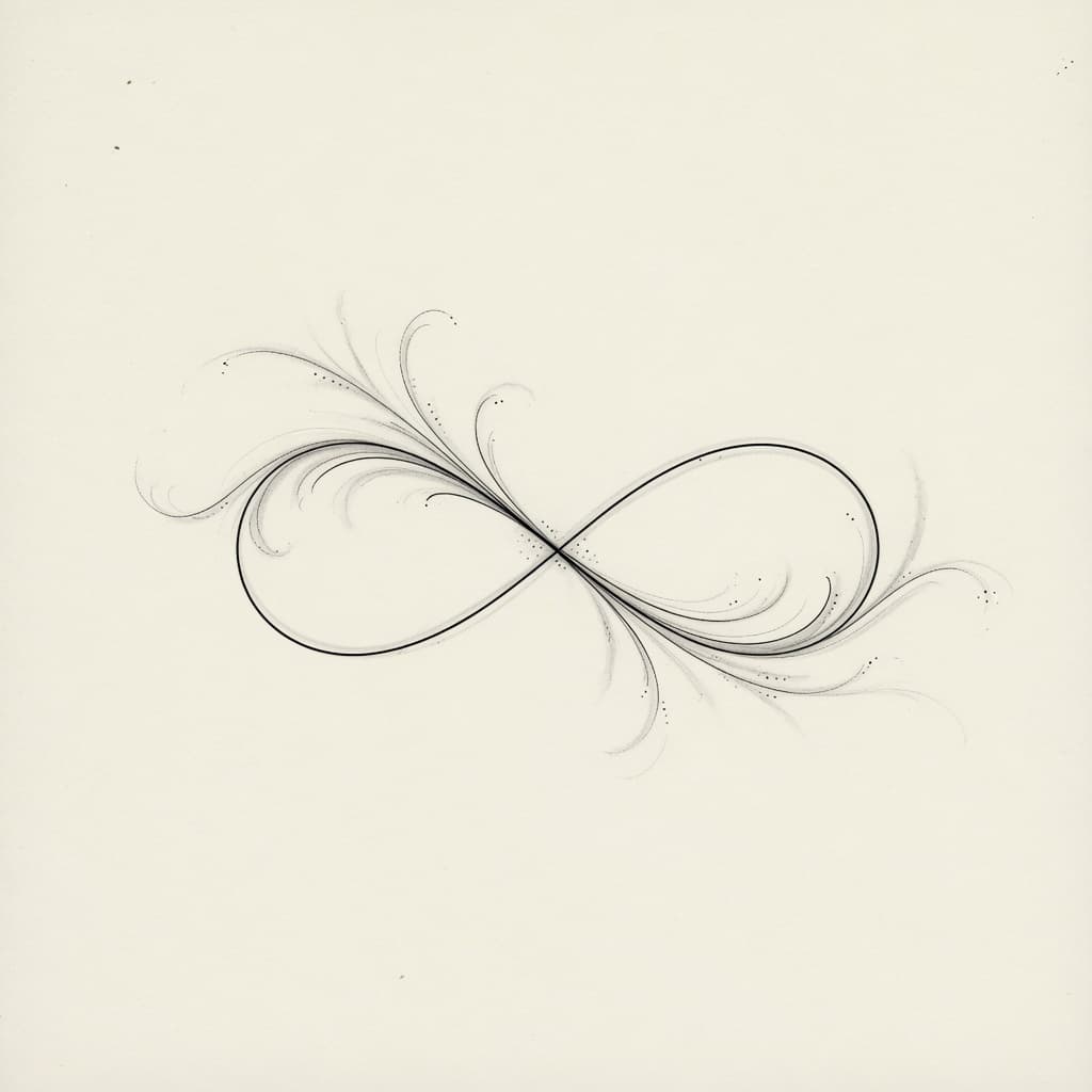 Infinity — Fine Line Tattoo — Fine Line tattoo design for the Forearm