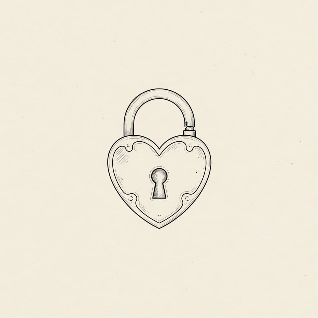 Lock — Fine Line Tattoo — Fine Line tattoo design for the Forearm