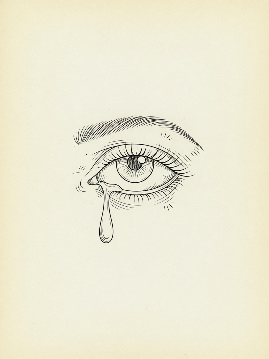 Eye — Fine Line Tattoo — Fine Line eye tattoo design